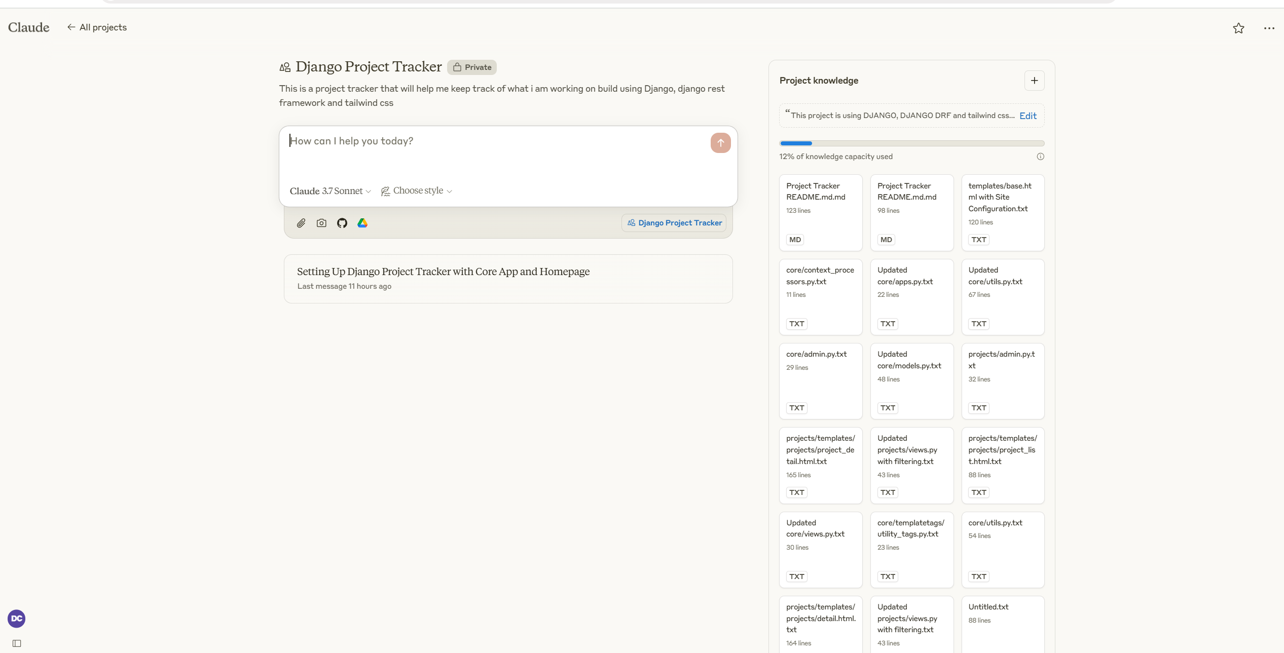 Project Tracker